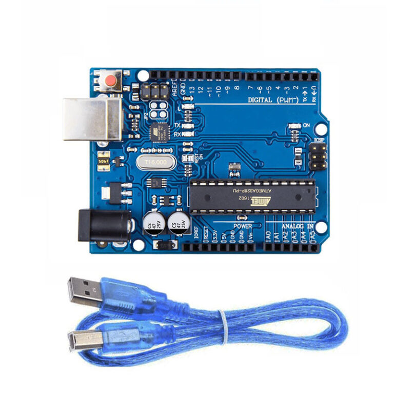 Arduino UNO R3 DIP CH340G genérico con su cable USB - C-XIOS